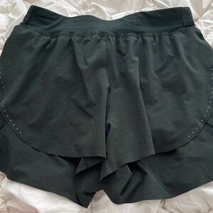 lululemon athletica Forrest Green Athletic Shorts